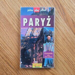 Paryż Vintage Polish-Language Paris Travel Guidebook by Fiona Dunlop